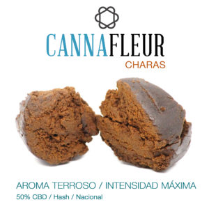 Cannafleur Charas 50% CBD Hash – Nacional – 8€/gr